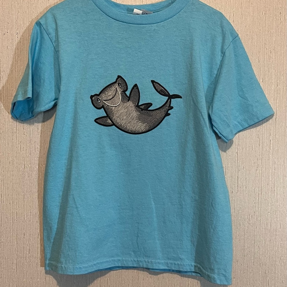 Delta Aqua Boys Shark Graphic Tee